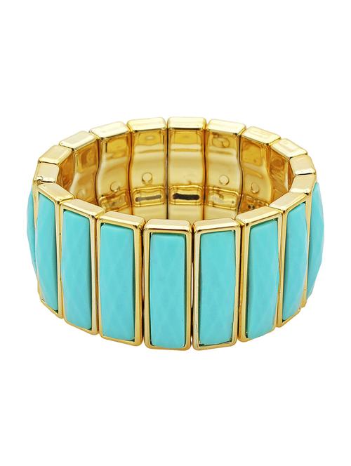 turquoise blue plastic bracelet - 11929476 - Very Small Image - 1