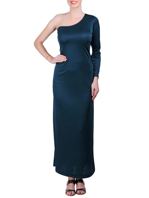 single shoulder side slit dress - 11929647 - Very Small Image - 1