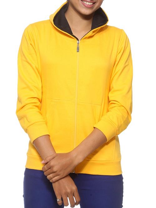 yellow fleece sweatshirt - 11936480 - Very Small Image - 1