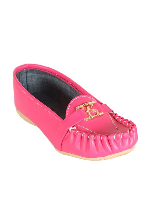 pink leatherette loafer - 11936944 - Very Small Image - 1
