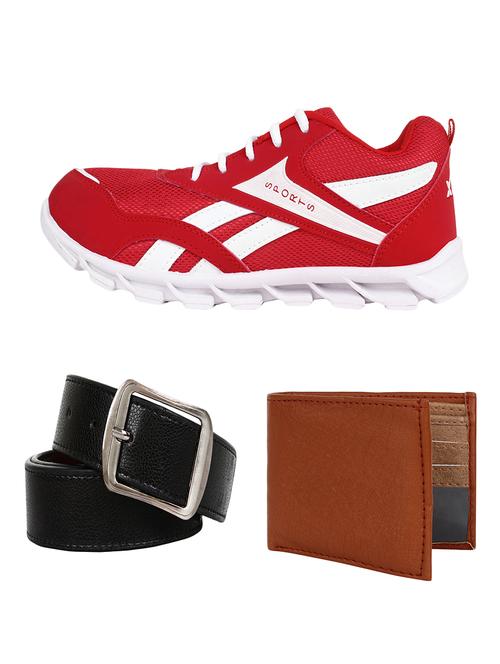 combo sports shoe with belt & wallet - 11938515 - Very Small Image - 1