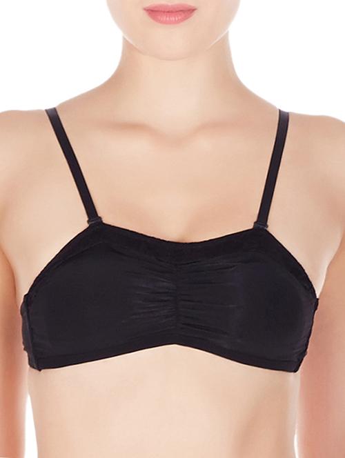 black nylon bra - 11939239 - Very Small Image - 1