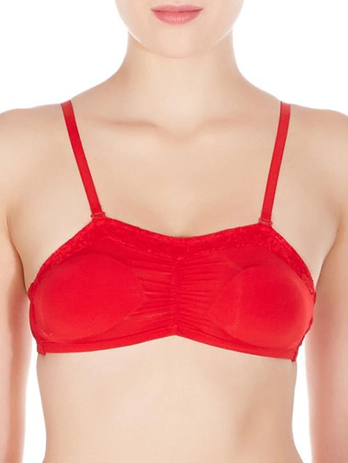 ruched detail detachable strap bra - 11939240 - Very Small Image - 1