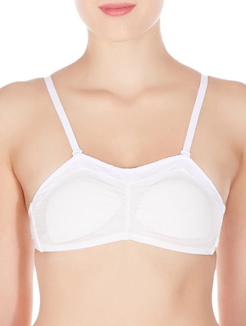 white nylon bra - 11939241 - Very Small Image - 1