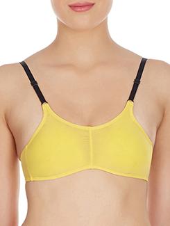 yellow nylon t-shirt bra - 11939262 - Very Small Image - 1