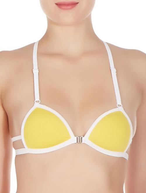 contrast detail front open bra - 11939282 - Very Small Image - 1