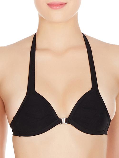 halter neck front open bra - 11939284 - Very Small Image - 1