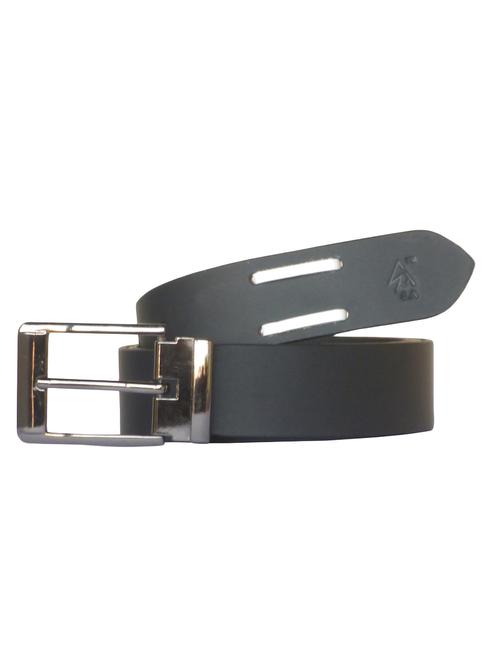 black color, leather belt - 11940557 - Very Small Image - 1