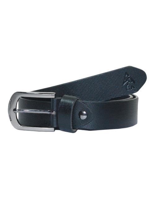 black color, leather belt - 11940647 - Very Small Image - 1