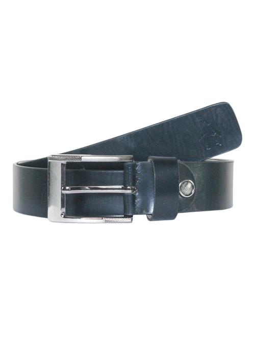 black color, leather belt - 11940652 - Very Small Image - 1