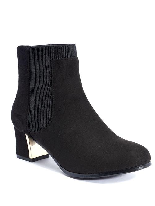 black suede ankle boot - 11946215 - Very Small Image - 1