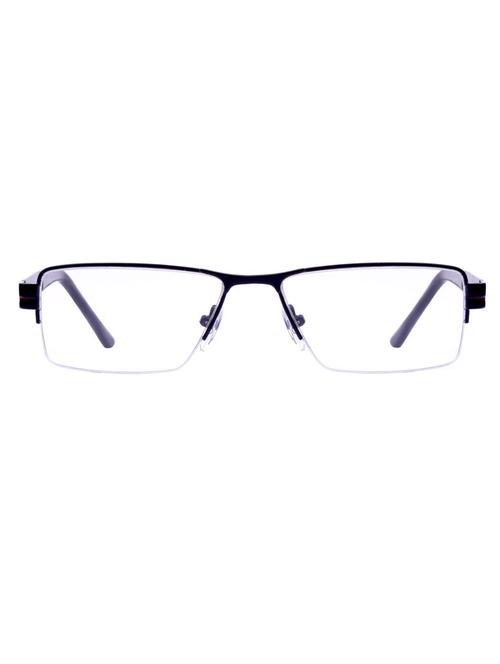 black metal rectangle eyeglass - 11946856 - Very Small Image - 1
