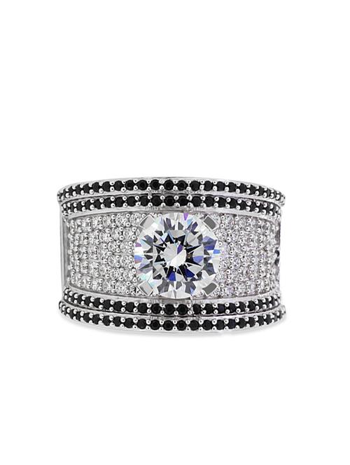 black silver ring - 11949872 - Very Small Image - 1