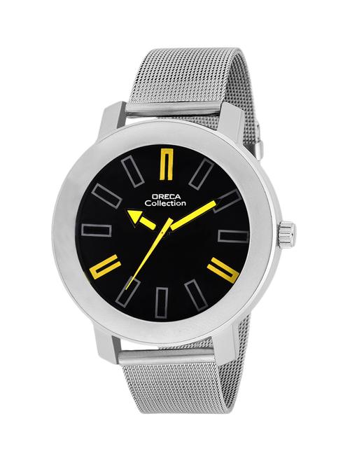 silver color, stainless steel strap analog watch - 11951033 - Very Small Image - 1