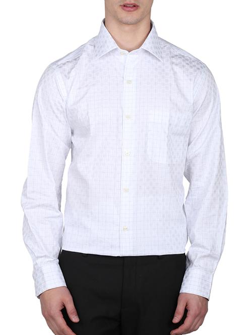 light blue cotton casual shirt - 11951255 - Very Small Image - 1