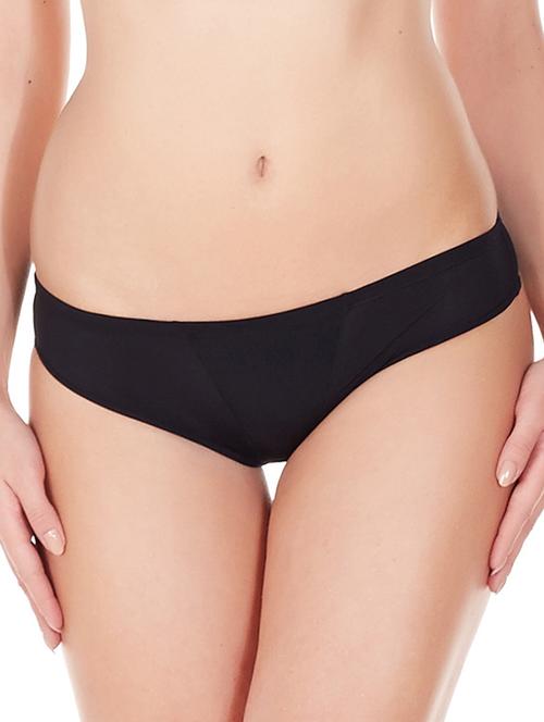black nylon bikini panty - 11951991 - Very Small Image - 1