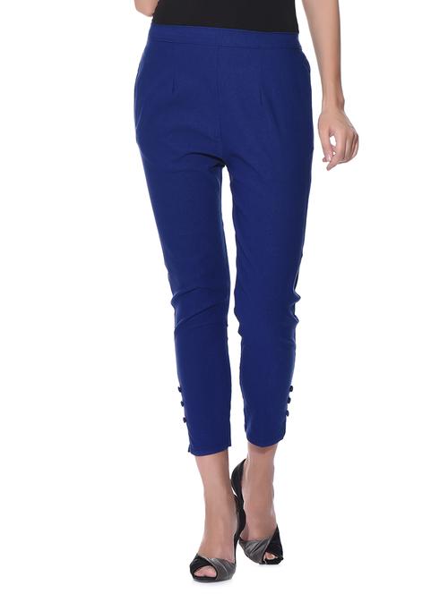 dark blue polyester treggings - 11952244 - Very Small Image - 1