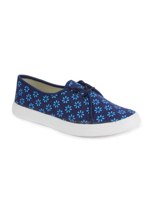 blue lace-up casual shoe - 11954583 - Very Small Image - 1