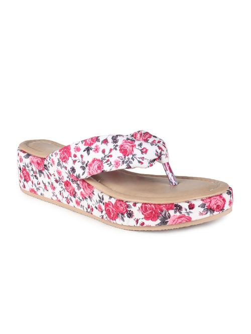 pink floral sandal - 11954754 - Very Small Image - 1