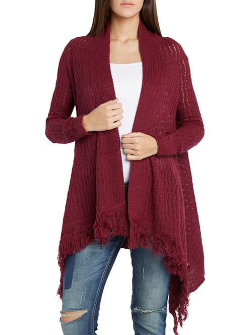red acrylic shrug - 11958368 - Very Small Image - 1