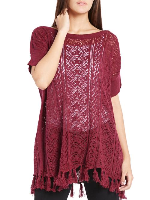 magenta acrylic top - 11958386 - Very Small Image - 1