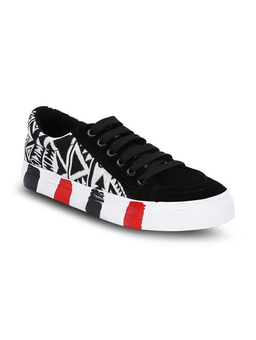 black lace up sneakers - 11960316 - Very Small Image - 1