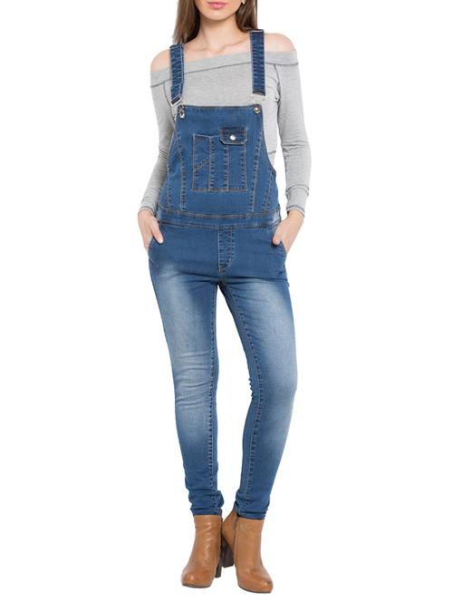 light blue denim jumpsuit - 11960362 - Very Small Image - 1