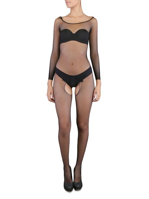 black full sleeve body stocking - 1198708 - Very Small Image - 1