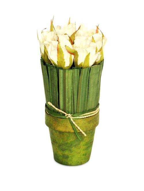 white paper pot arrangement - 1201631 - Very Small Image - 1