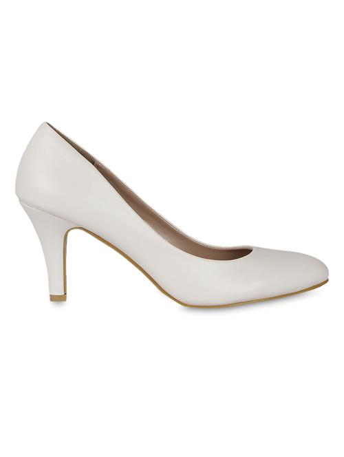 white leatherette sandals - 1202511 - Very Small Image - 1
