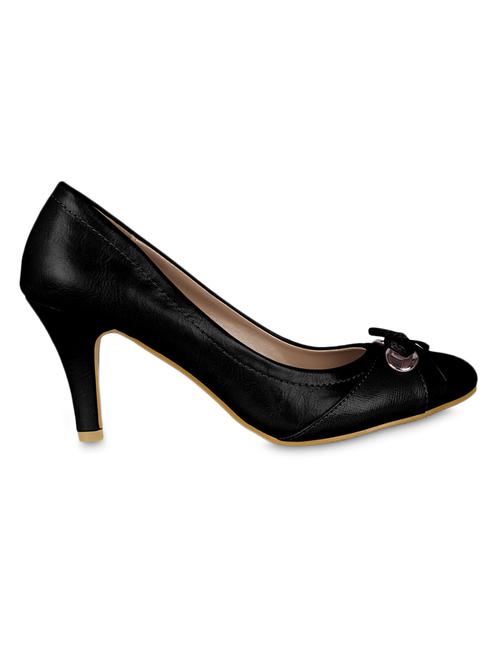black leatherette pumps - 1202522 - Very Small Image - 1
