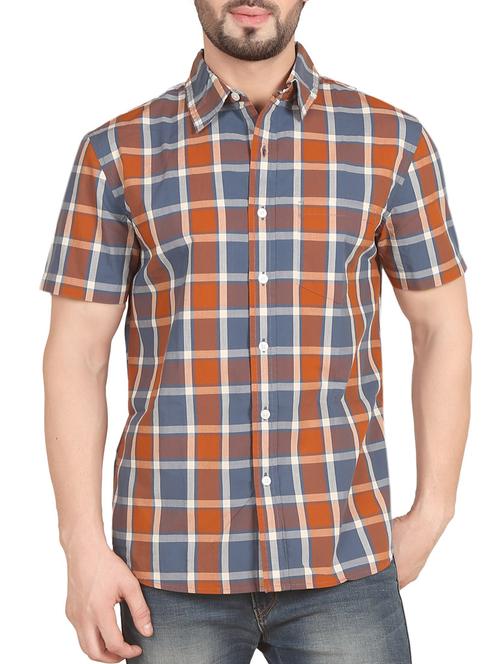 multi colored cotton casual shirt - 12082491 - Very Small Image - 1