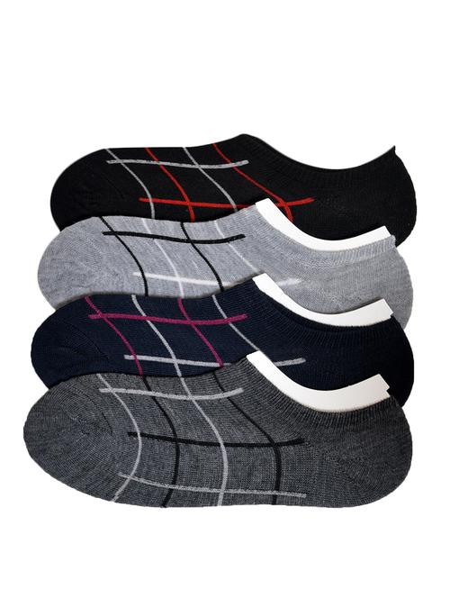 multi colored cotton socks, set of 4 - 12082925 - Very Small Image - 1
