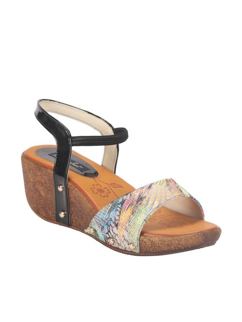 black synthetic wedge - 12084400 - Very Small Image - 1