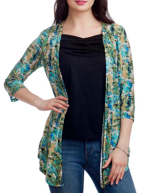 multi colored cotton regular top - 12086340 - Very Small Image - 1