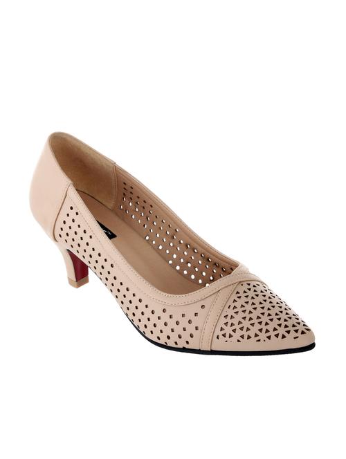 beige synthetic pump - 12086845 - Very Small Image - 1
