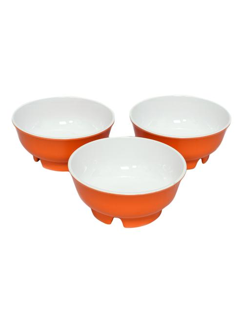 orange melamine bowl set of 3 - 12087259 - Very Small Image - 1