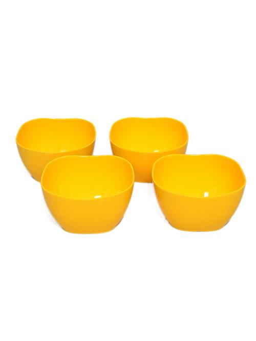 yellow melamine bowl set of 4 - 12087322 - Very Small Image - 1