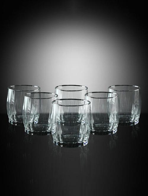 pasabahce dance 370 cc whisky glasses - set of 6 - 12087929 - Very Small Image - 1