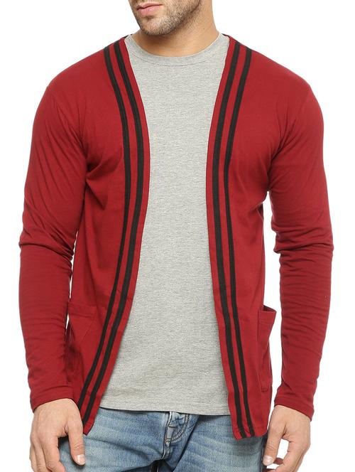 red cotton striped t-shirt - 12097523 - Very Small Image - 1