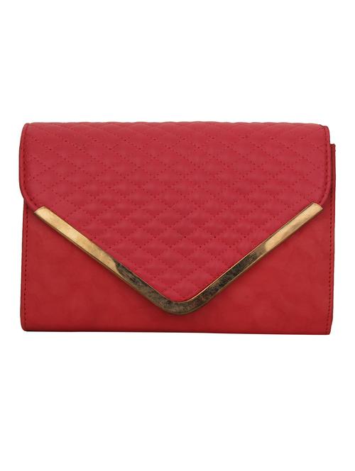 red suede textured slingbag - 1209875 - Very Small Image - 1