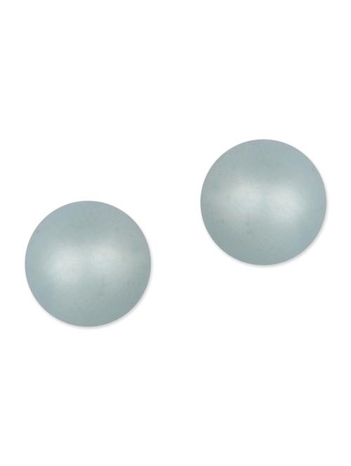 Diva Walk blue studs earrings - 12100706 - Very Small Image - 1