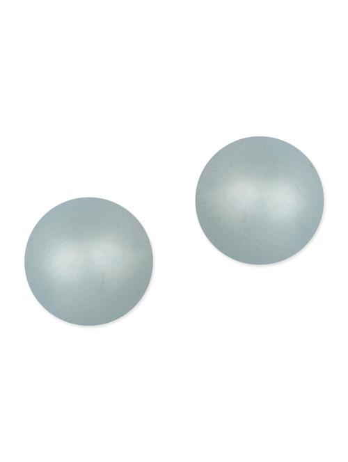 Diva Walk green studs earrings - 12100714 - Very Small Image - 1