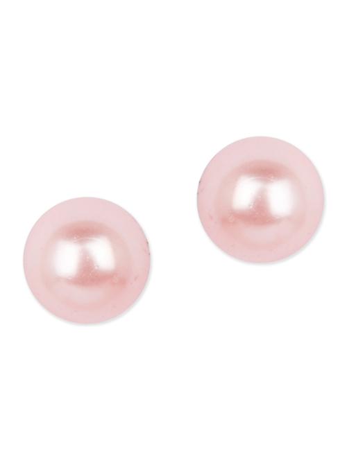 Diva Walk baby pink studs earrings - 12100715 - Very Small Image - 1