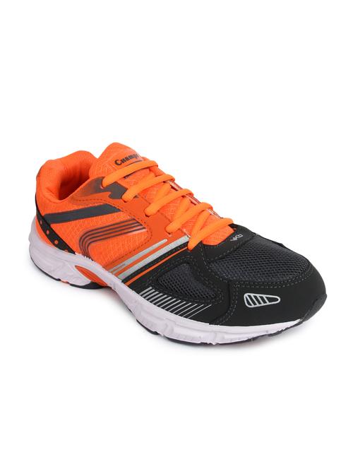 orange laceup sport shoe - 12101515 - Very Small Image - 1