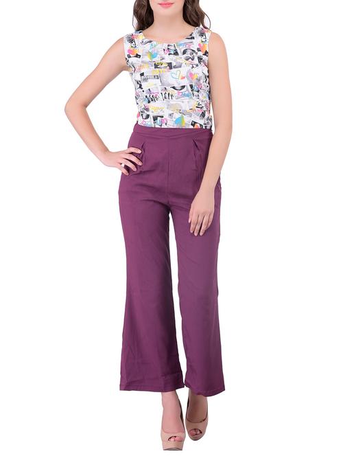 multi colored crepe top - 12108118 - Very Small Image - 1