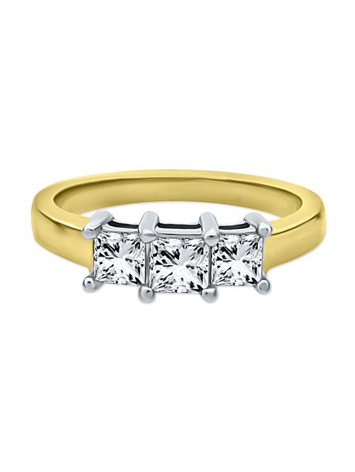 swarovski gold metal hand ring - 12109078 - Very Small Image - 1