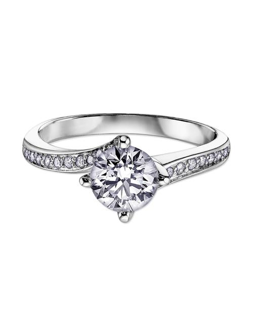 swarovski silver metal hand ring - 12109080 - Very Small Image - 1