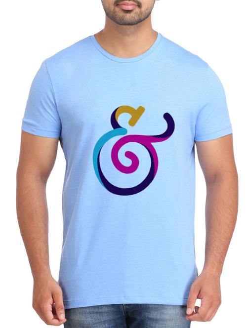blue cotton tshirt - 12109883 - Very Small Image - 1