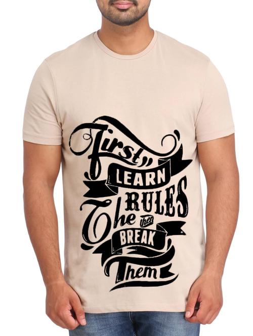 brown cotton tshirt - 12109977 - Very Small Image - 1